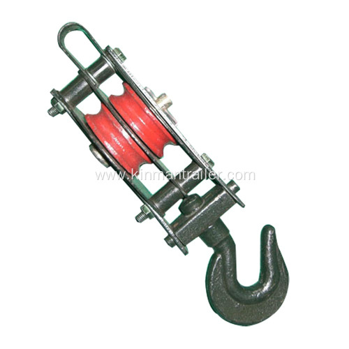 Steel Pulley Block With Swivel Hook